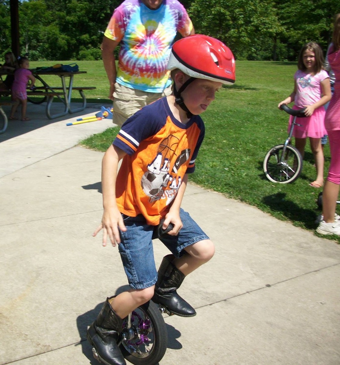 Jackson unicycling